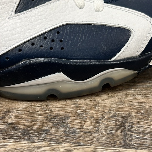 Air Jordan 6 Retro “Olympic” White Midnight Navy Varsity Red – Men’s Size 10 main image 10